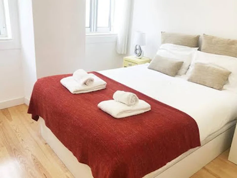 20 1 - Apartamento Central em Lisboa com Terraço - One-Bedroom Apartment