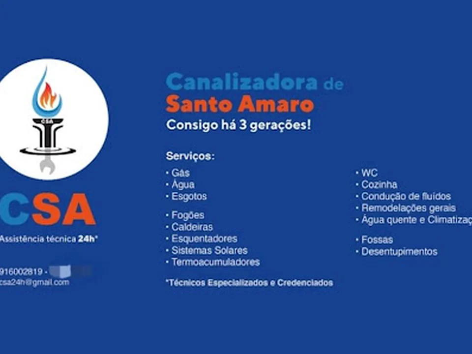 Canalizadora de Santo Amaro