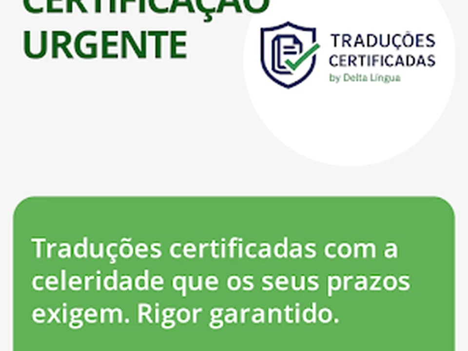 Empresa de Traduções - Delta Língua - Traduções Certificadas - Documentos - Transcrições